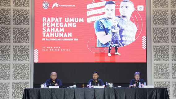 Le développement fait partie des objectifs de Bali United dans les RUPS annuels