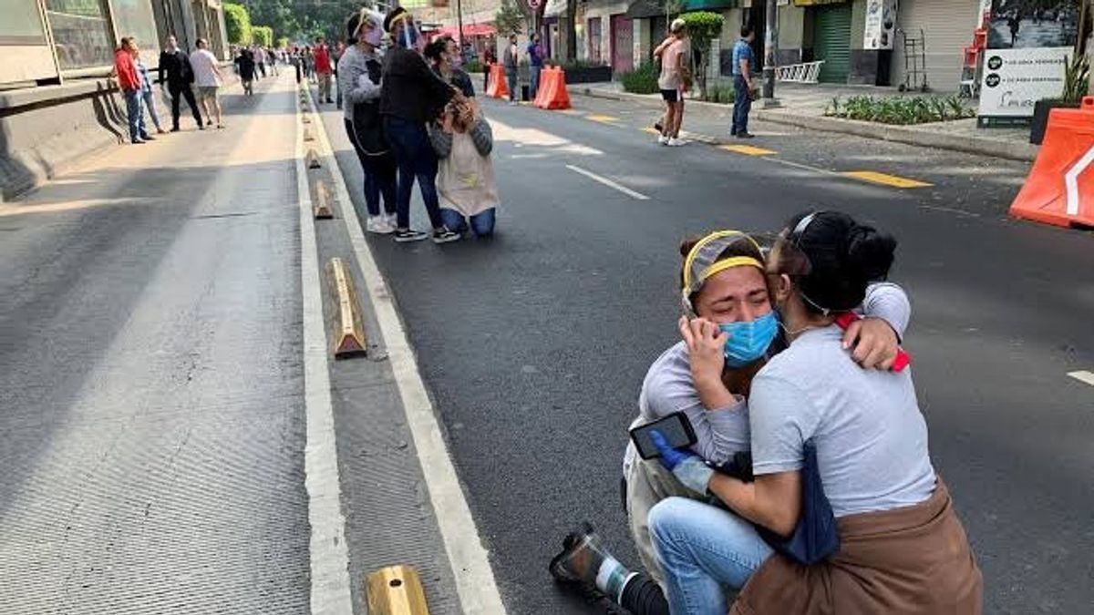 Gempa 7,4 SR yang Tak Cuma Tewaskan Nyawa tapi Juga Bangkitkan Trauma Warga Meksiko