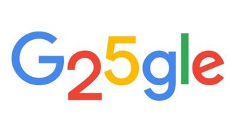 谷歌Doodle Today Celebrate Google 成立25周年