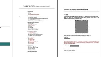 d'une campagne de phishing plus personnelle avec des courriels de HRD