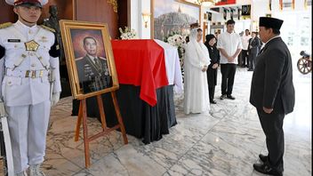 President Prabowo Gives Final Honors to Former Defense Minister Ryamizard Ryacudu