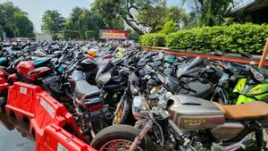 12 Illegal Racing Operations Day In Semarang, Police Secure 161 Motorcycles And Hundreds Of Exhausts