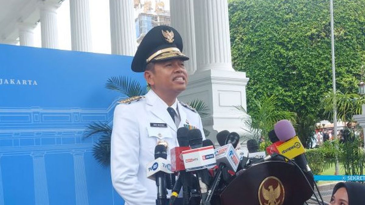 gouverneur de Java Occidental après avoir été condamné : aujourd'hui, 6 Depok Kepsek COVID-19 a été récupéré par le gouverneur de Java Ouest.