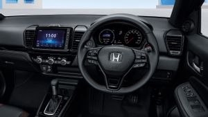 Ikuti Gelaran BIMS 2024, Honda Pamerkan City Hatchback Facelift dengan Teknologi Hybrid