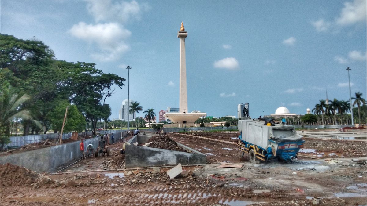 Kisruh Selesai, Revitalisasi Monas pun Berlanjut