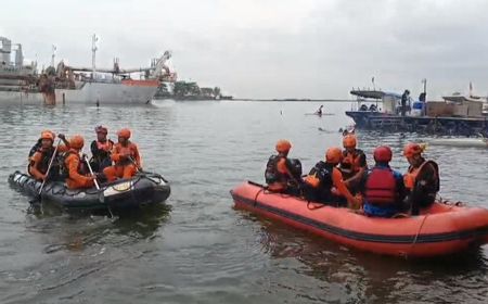 Kapal TB Ansanus Terbalik Usai Dihantam Ombak di Perairan Tanjung Priok, Satu ABK Hilang