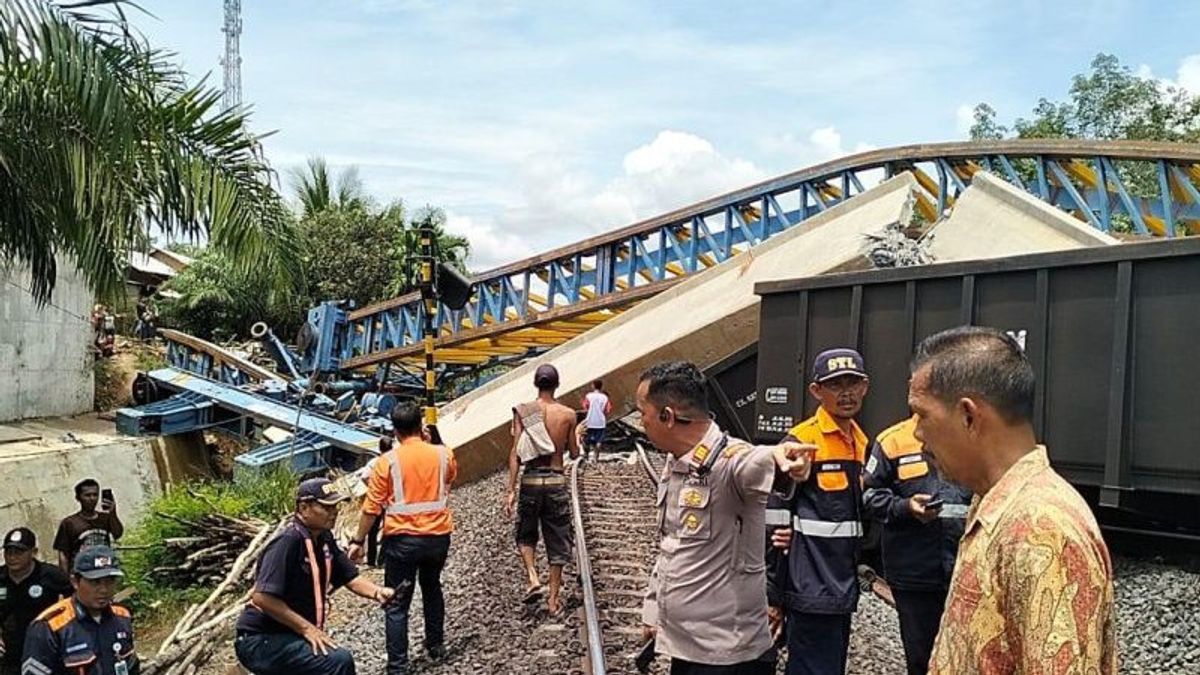 Biang Ambruknya Jalan Layang Bantaian Sumsel Makan 2 名受害者