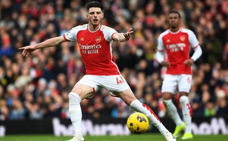 Arsenal Menang, Mikel Arteta Kehilangan Declan Rice dan Gabriel