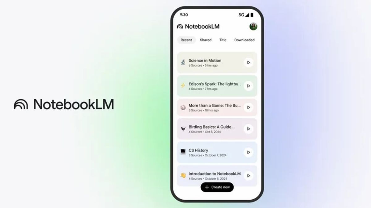 Cara Ubah Materi Belajar Jadi Podcast di Aplikasi NotebookLM 