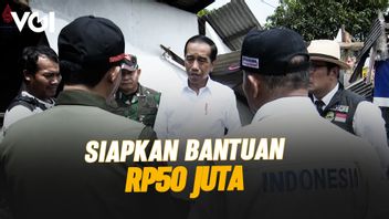 VIDEO: Tinjau Lokasi Gempa Cianjur, Jokowi Janji Beri Bantuan untuk Perbaiki Rumah Warga yang Rusak