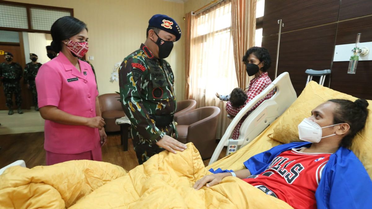 Brimob 76th Anniversary, National Police Chief Visits Members Who Are Shot Or Fall Sick While Carrying Out Duties