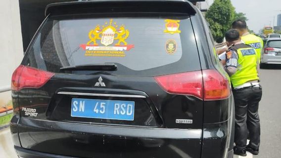 Pajero SN 45 SRD Car Driven By Nationals Of The Sunda Nusantara Empire Secured