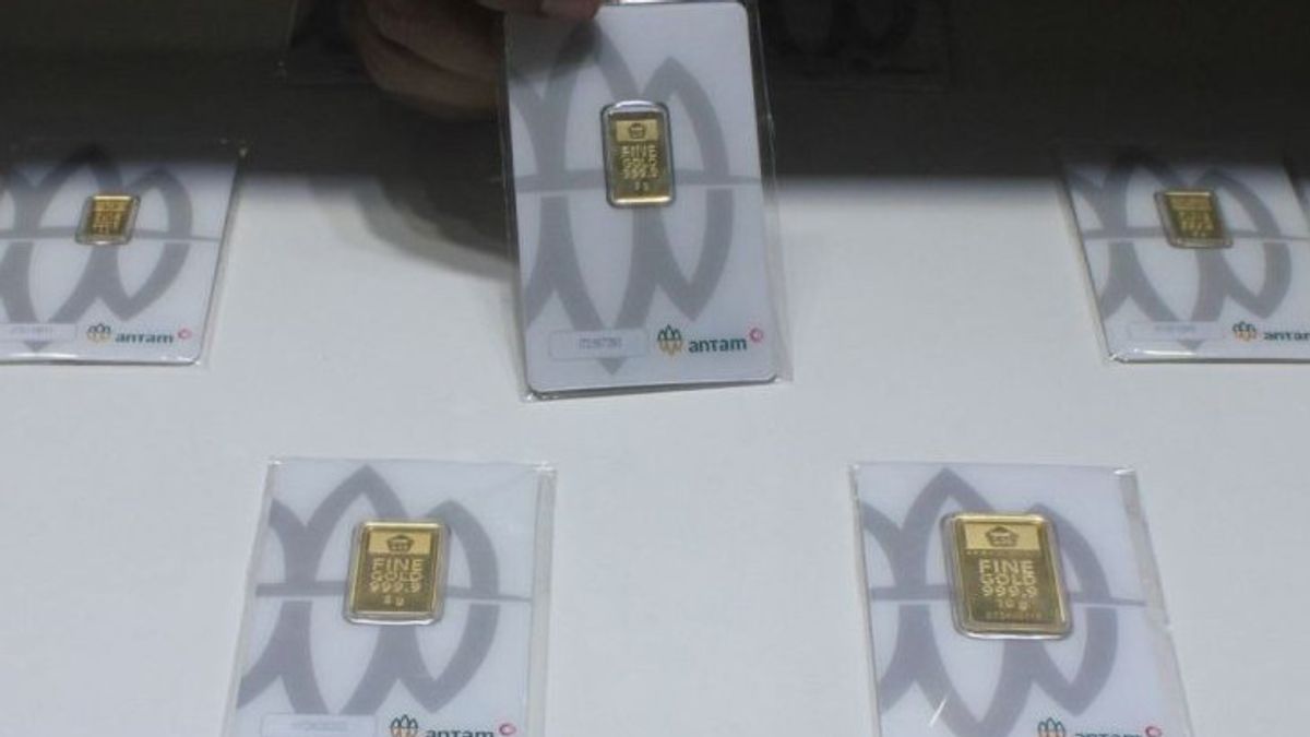 安塔姆黄金价格降至每克1.193亿印尼盾
