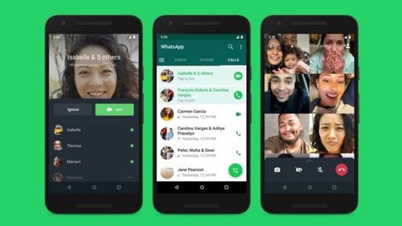 كيفية الانضمام بسهولة إلى مكالمات المجموعة في تطبيق WhatsApp مع ميزة المكالمات القابلة للانضمام
