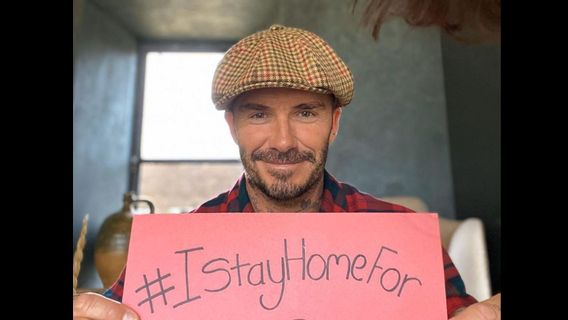 Beckham Leads FIFA Campaign To Support Medical Workers Against COVID-19