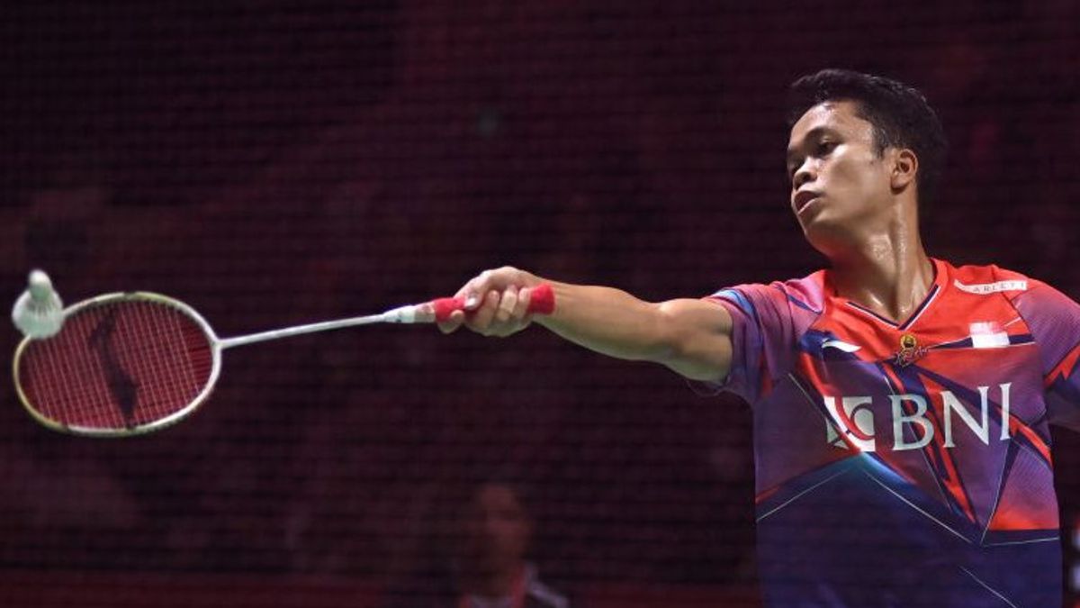 Defeat Anders Antonsen, Anthony Sinisuka Ginting Wins Singapore Open 2023 Men's Singles