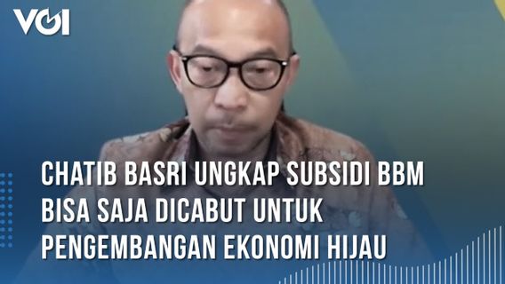 VIDÉO: Chatib Basri Affirme Que La Subvention Au Carburant Peut être Révoquée Pour Le Développement De L’économie Verte