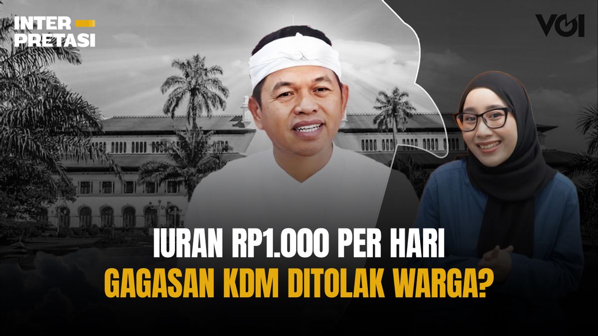 Iuran Poe Ibu Rp1.000 per Hari gagasan Dedi Mulyadi Ditolak Warga Jawa Barat