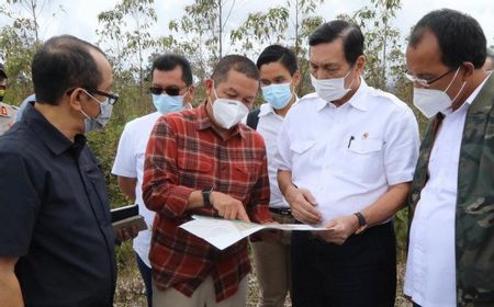 Luhut Tinjau Kesiapan Taman Herbal di Humbang Hasundutan