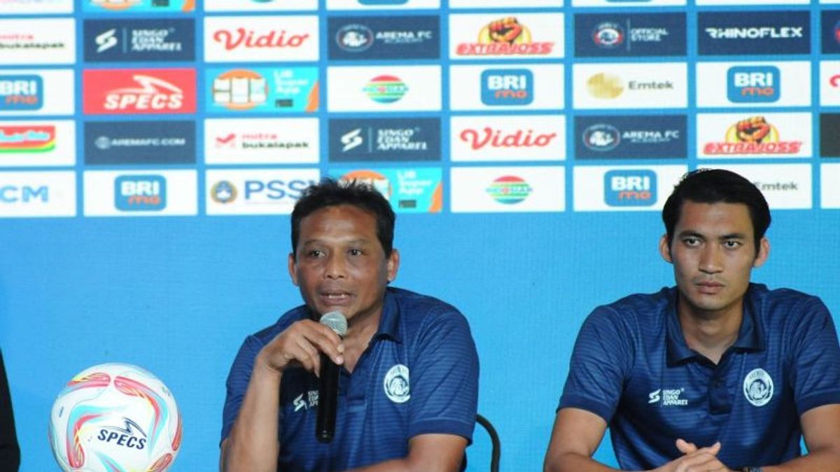 Arema Aims For 3 Points When Facing Persikabo, Kuncoro Coach: The Start Of The Team's Awakening