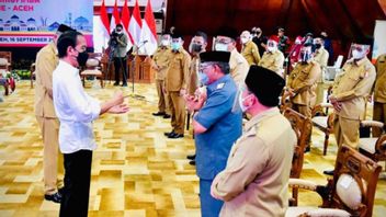 Joko Widodo Ingatkan Kepala Daerah di Aceh bahwa Kasus Kematian Akibat COVID-19 Masih Tinggi