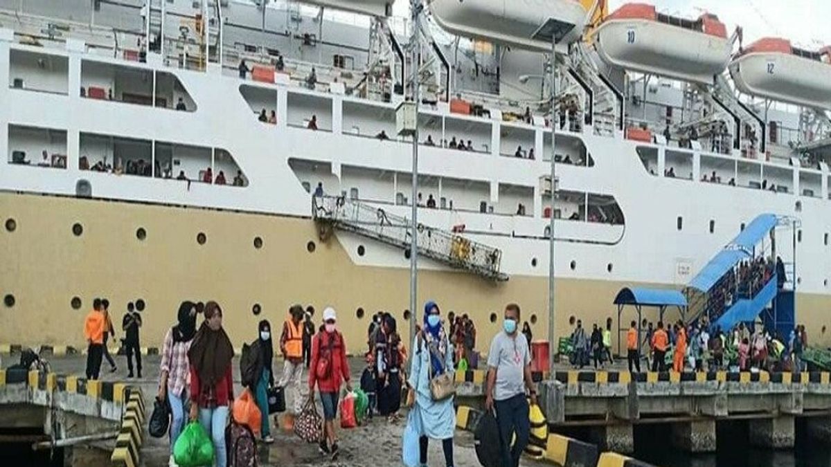 ضخ 15.3 مليار روبية إندونيسية لدعم التذاكر ، وزارة النقل بعنوان العودة المجانية إلى الوطن لمسارات السفن