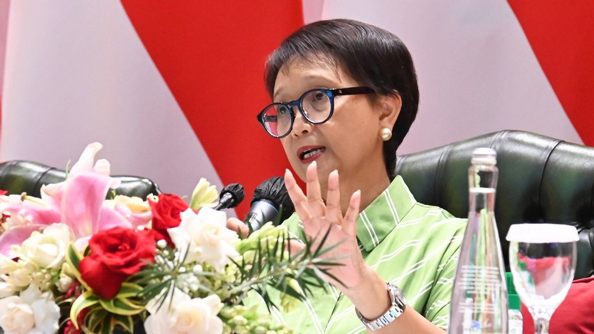 Le ministre des Affaires étrangères Retno : La diplomatie indonésienne n'est pas terminée tant que la nation palestinienne n'obtient aucune indépendance totale