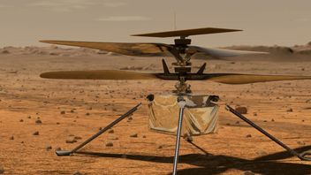 美国宇航局测试了最新一代火星直升机的旋转杆