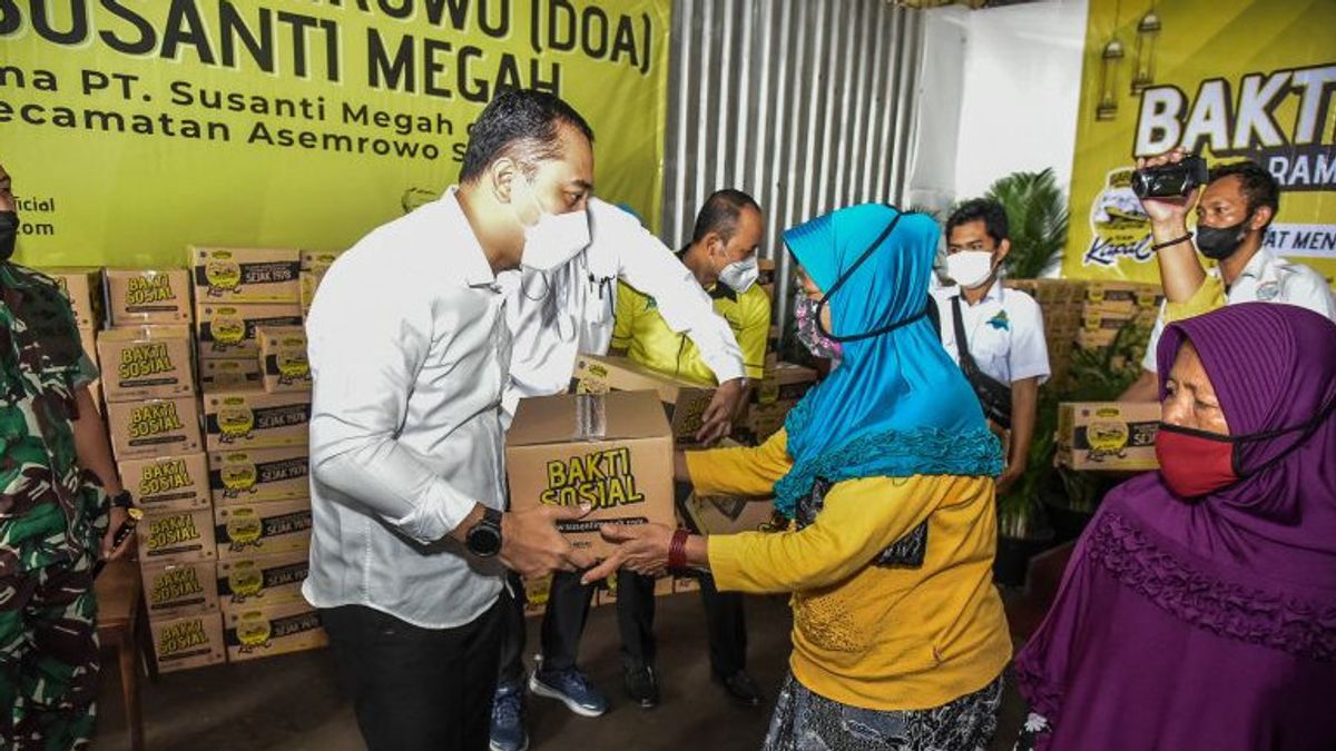 Wali Kota Eri Cahyadi Berharap Semua Perusahaan di Surabaya Punya Empati Berbagi