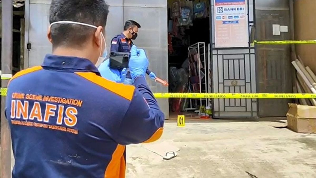 Tenteng Senpi Short Barrel FN, 4 People In East Aceh Rob A Clothing Store, Rp140 Million Loss Victim