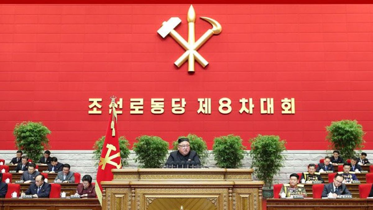 Kim Jong-un Gelar Kongres, Ribuan Peserta yang Hadir Tak Pakai Masker