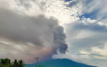 Rabu Pagi Gunung Lewotobi Erupsi, Warga Sekitar Diminta Waspadai Banjir Lahar Dingin