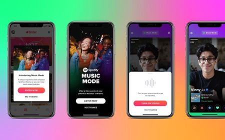 Tinder Kini Bisa Pilih Teman Kencan Berdasarkan Selera Musiknya, Berkat Fitur Ini!