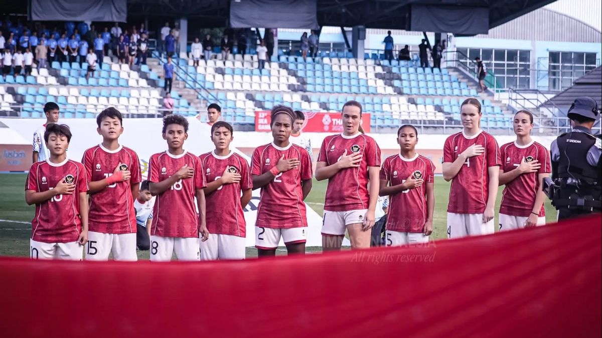 Jeux de l’ASEAN 2025 : défaite 0-2 contre la Thaïlande, l’équipe nationale féminine indonésienne ne remporte pas l’or médaille d’argent