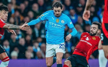 Pemain Manchester City Sadar Bermain seperti Bocah di Derby Manchester