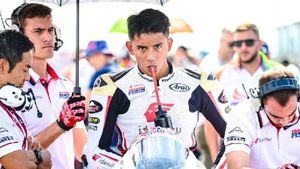 Mario Aji Finis ke-13 di Kelas Moto2 GP Brasil, Raih Tiga Poin