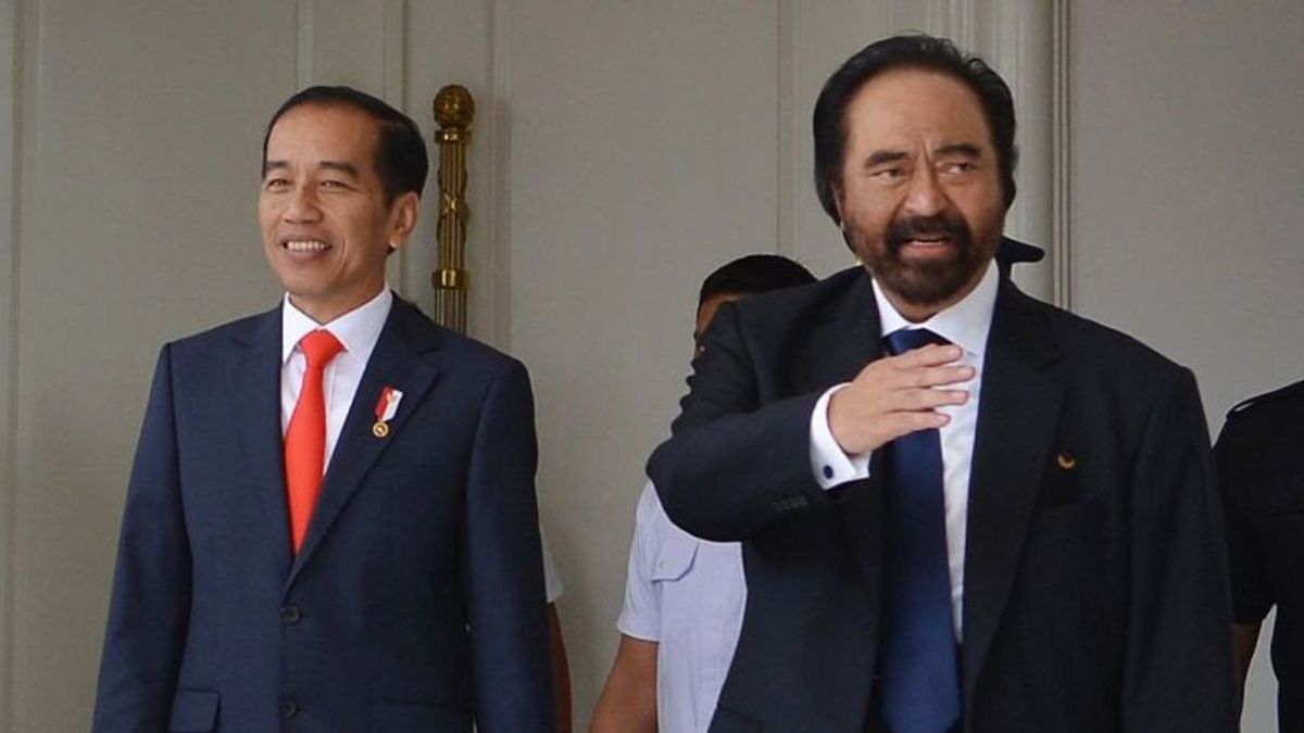 No Problem Surya Paloh Meeting Jokowi, PKS: Autonomous Authority Of Political Parties