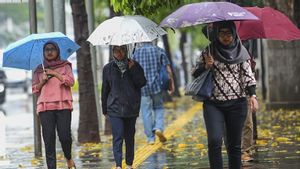 ronyme météorologique Jakarta aujourd'hui : De faibles pluies quotidiennes