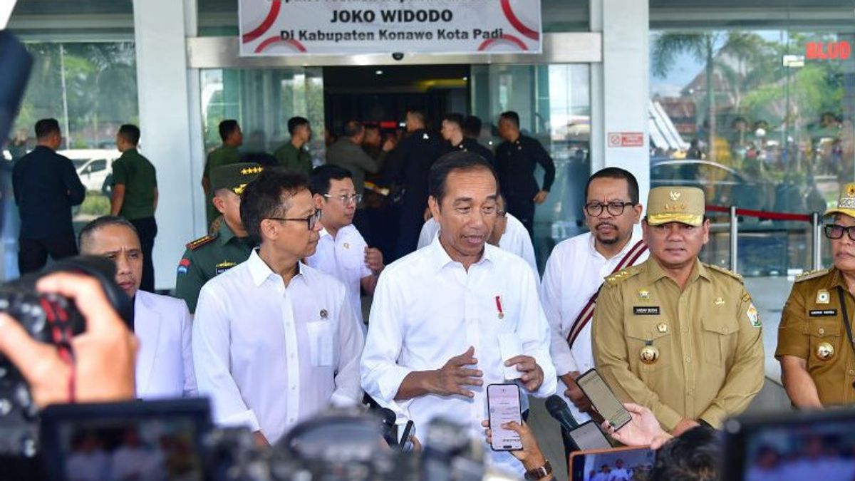 Palace는 왜 인간이 Konawe에서 Jokowi 대통령의 보안을 뚫고 싶어했는지 설명합니다.