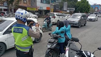 Pekanbaru Police Traffic Unit Forms Mobile Electronic Ticket Team, Violators' Faces Will Be Photographed