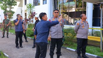 Polda Kaltara Libatkan Tim Labfor Selidiki Kebakaran Kantor Bupati Bulungan