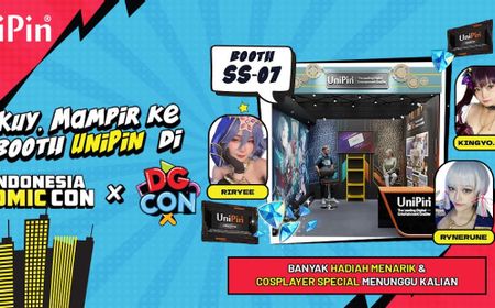 UniPin Berkomitmen Kembangkan Industri Gim di Indonesia Melalui Indonesia Comic Con