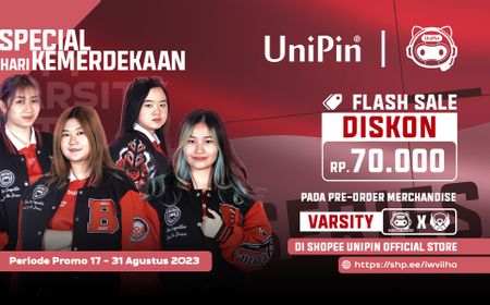 Dijual Terbatas! UniPin Ladies Series x Bigetron Luncurkan Varsity Kolaborasi Eksklusif