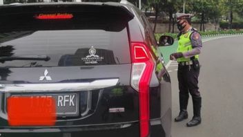 Nopol RFS Cs Is Not A 'God' Plate, In Just 2 Days There Were 23 Cars That Were Hit By The Police