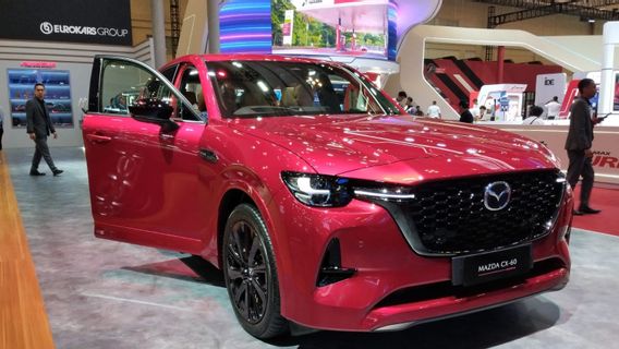 Plus près de la Mazda CX-60 Limited avec AutoExe présent dans GIIAS