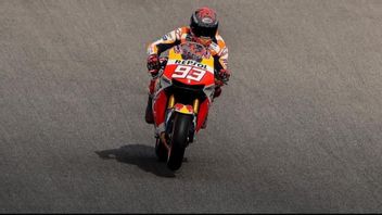 Marc Marquez Poursuit Ses Tests De Préparation Physique Sur Le Circuit D’Aragon Avant Les Essais De Pré-saison MotoGP 2022