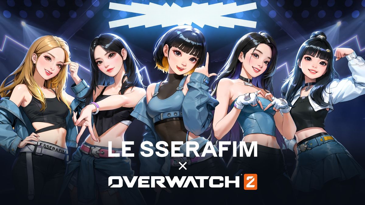 暴雪台宣布Overwatch 2 与韩国女子组合LE SSERAFIM合作