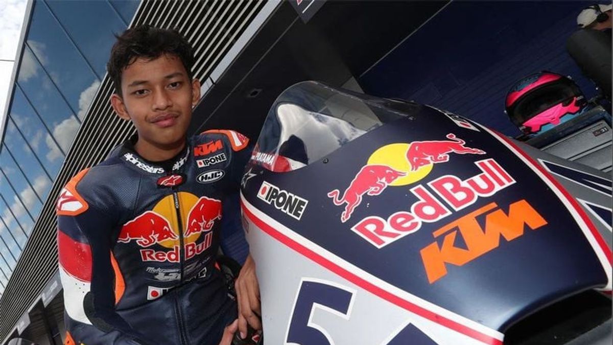 Veda Ega Pratama Akhiri Seri Red Bull Rookies Cup 2025 di Posisi Runner-Up