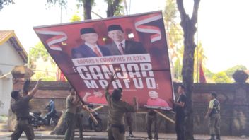 Acting Governor Of Bali Clarification Of Ganjar-Mahfud Billboards Removed When Jokowi Kunker: Temporarily Shifted, After The Event Is Installed Again