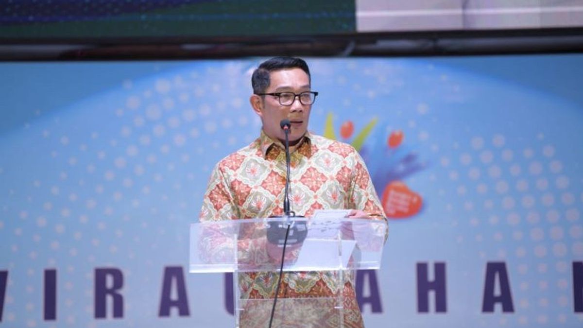 Apresiasi Komunitas TDA Kembangkan Wirausaha, Ridwan Kamil Klaim Investasi Tertinggi di Jabar